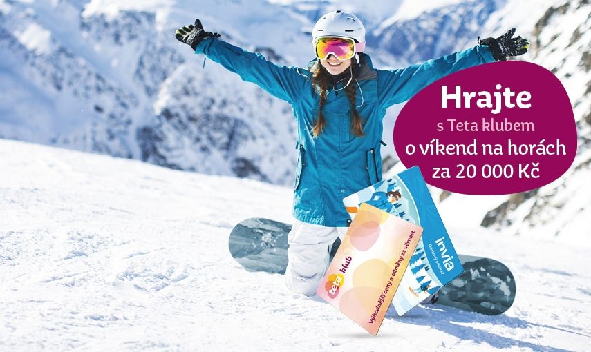 Soutěžte o 20 000 Kč na víkend na horách hlavní banner