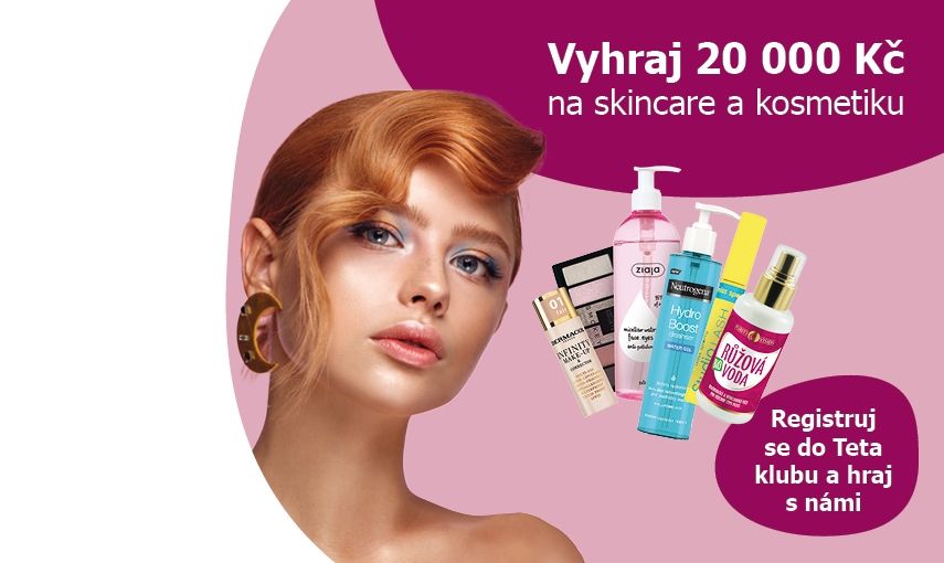 Soutěžte o 20 000 Kč na produkty podle vašeho výběru! hlavní banner