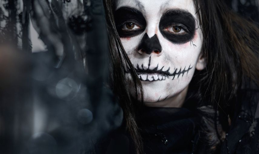 Maska na Halloween hlavní banner