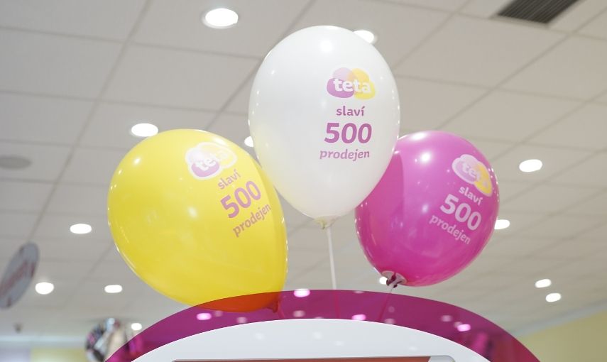 Teta oslavuje 500 proměněných prodejen hlavní banner
